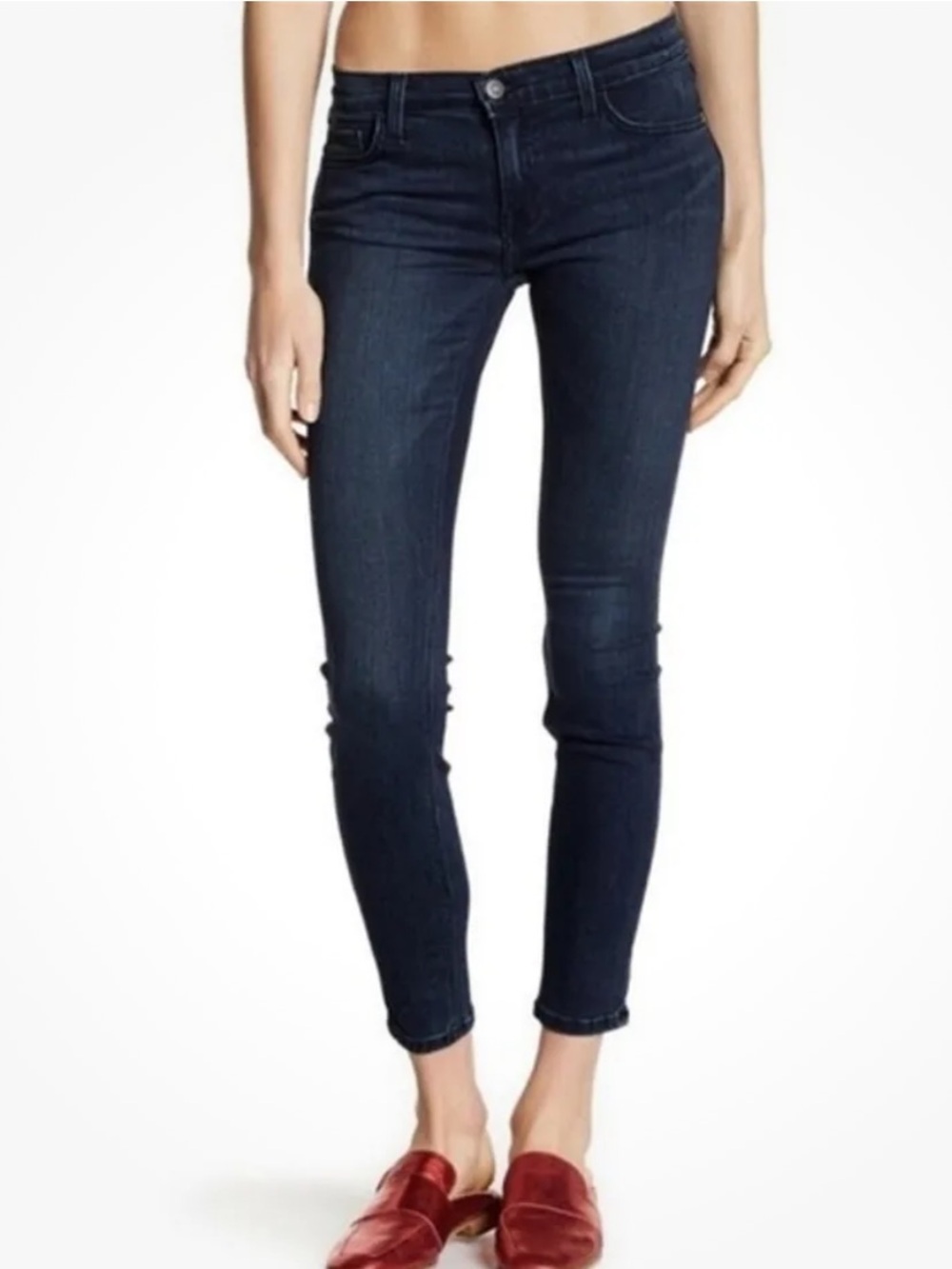 Revolve pistola dark wash cropped jeans